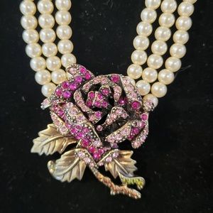Heidi Daus Rose Elegance Necklace